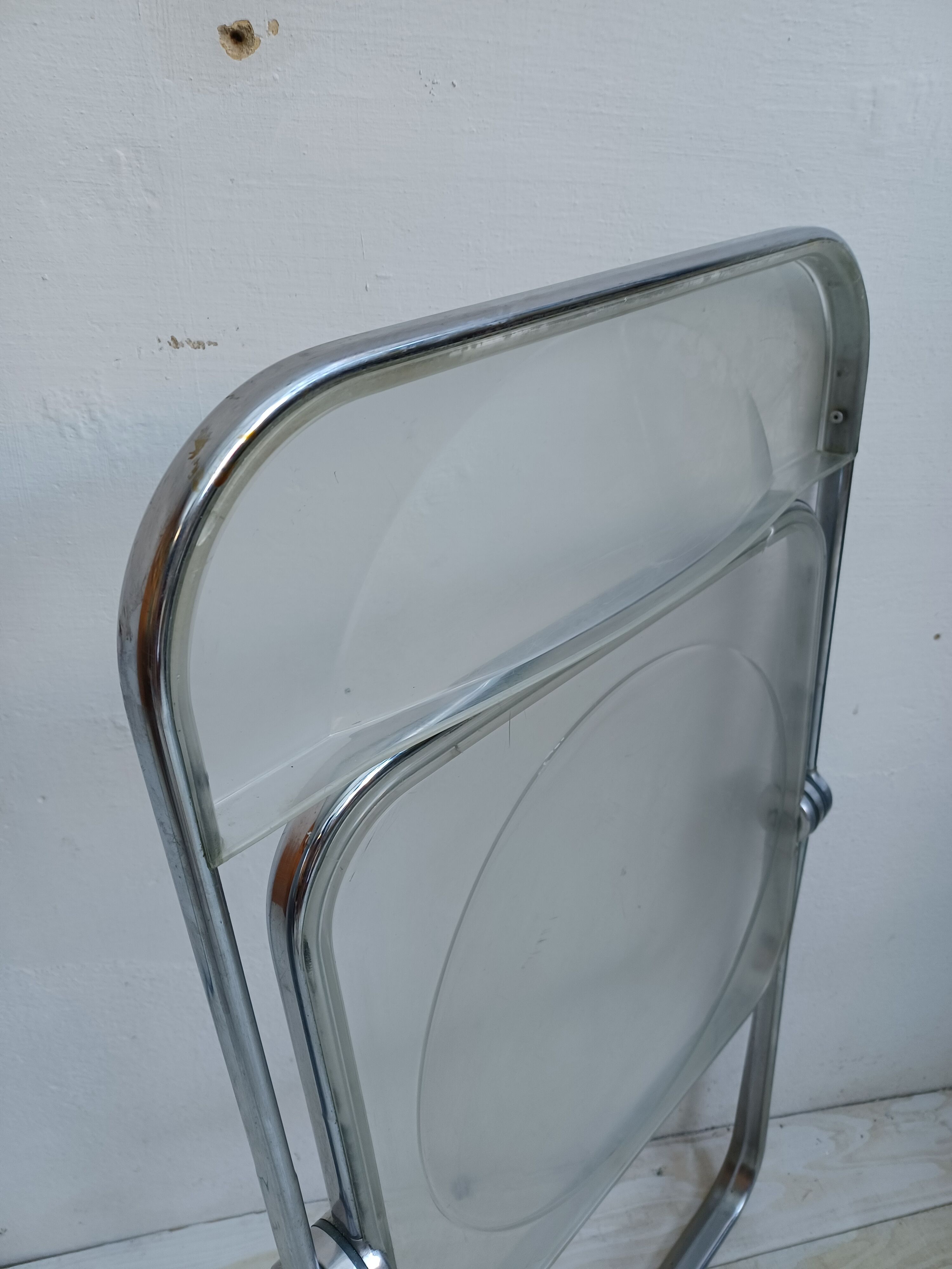 Chaises Plia Giancarlo Piretti édition Castelli ,Italy