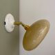Vintage lampshade in Clichy glass pale yellow