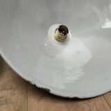 Enameled sheet metal cone pendants