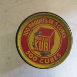 Round box in painted sheet metal KUB