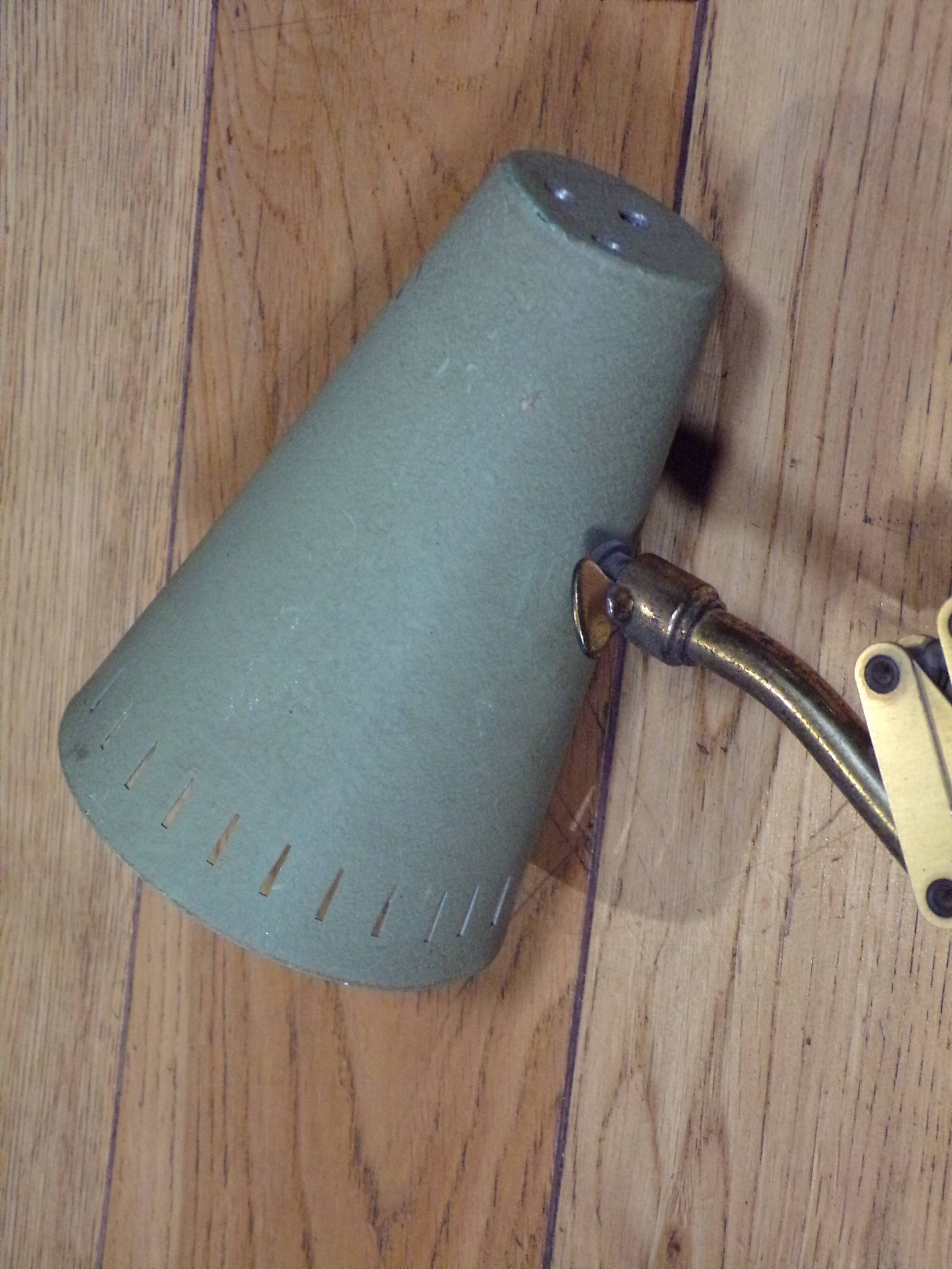 Accordion wall light 1950