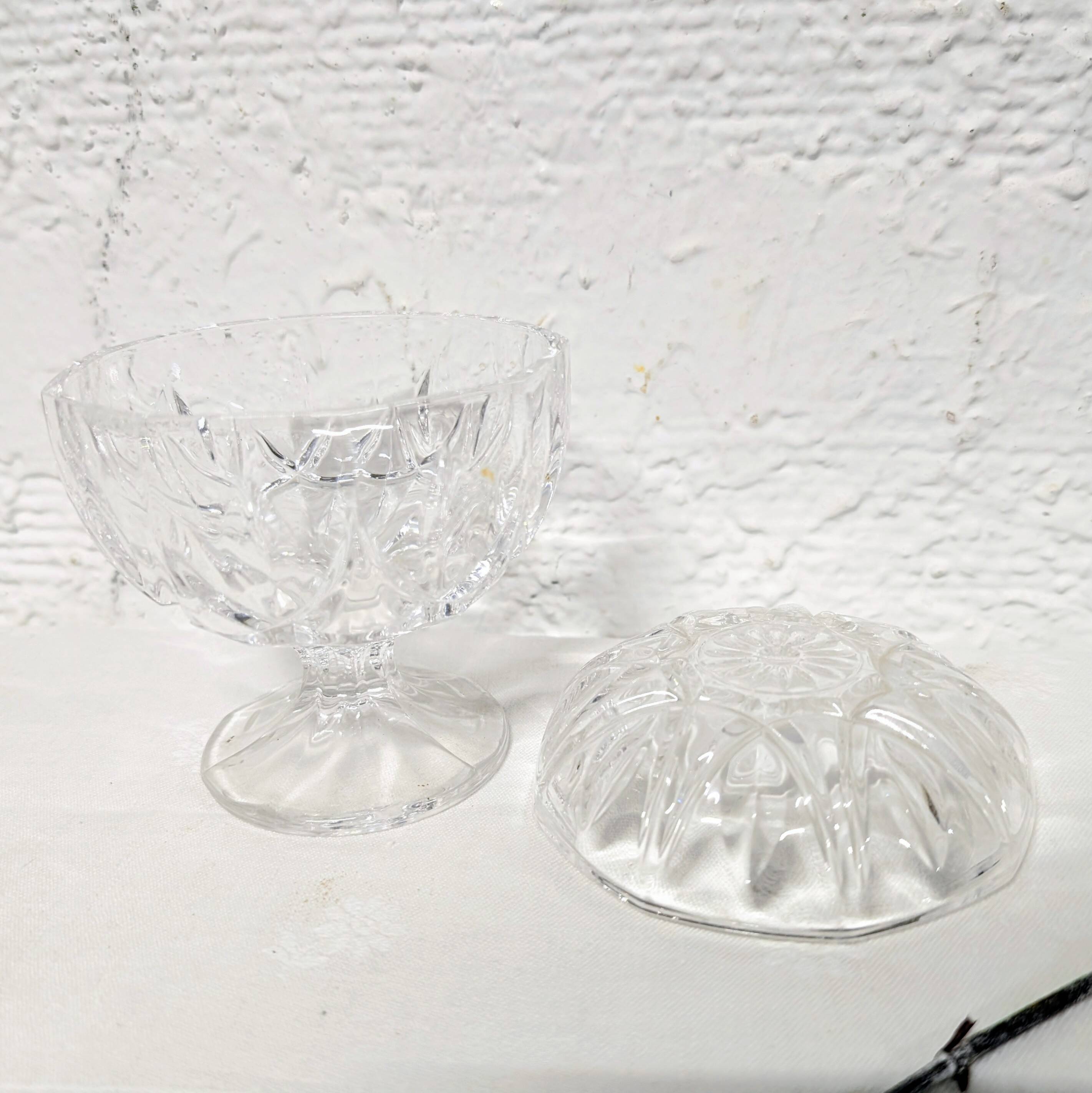 Bonbonnière en verre