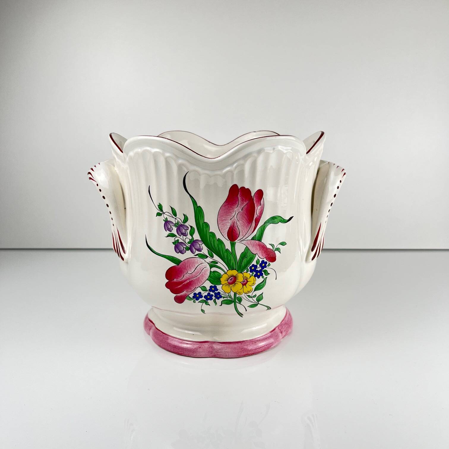 Cache pot KG Lunéville, modèle Réverbère , 1950