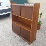 Library doors sliding vintage 50s