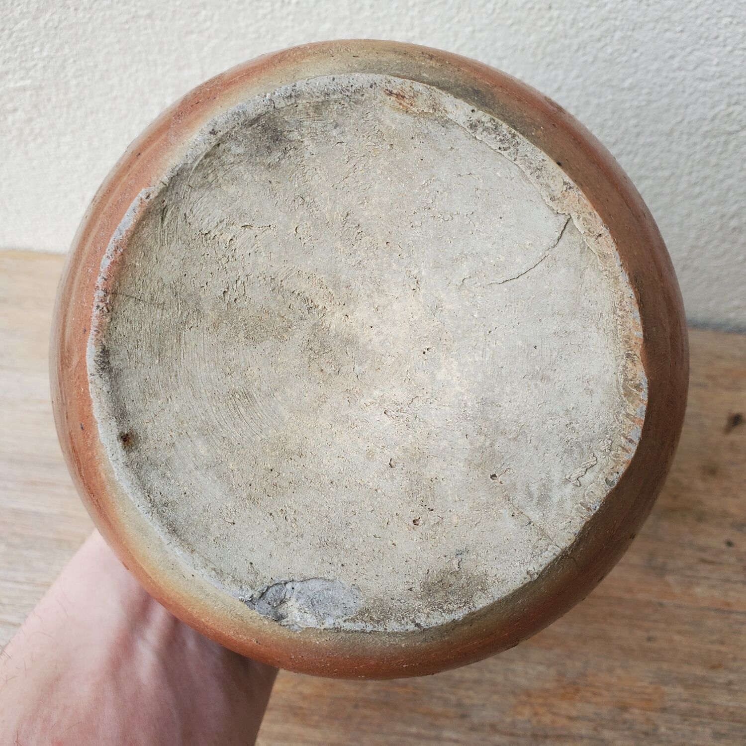 Bottled stoneware bottle