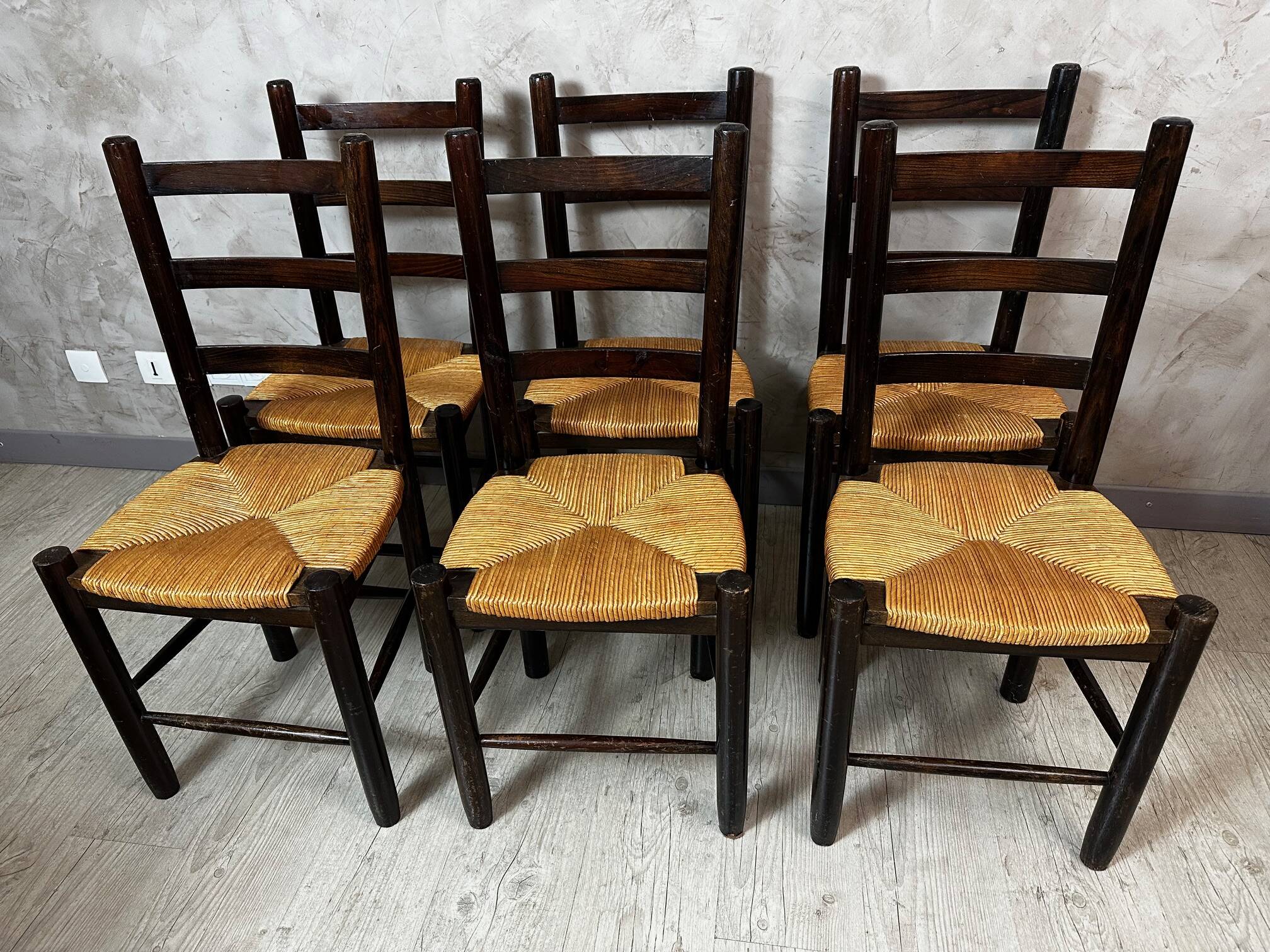 Lot de 6 chaises