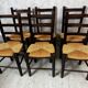 Lot de 6 chaises