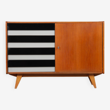 Vintage oak chest of drawers by Jiri Jiroutek, model U-458, 1960s