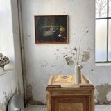 Peinture à l’huile A.Simard 1945