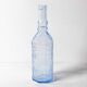 Vintage Light Blue Bottle / Country Home Fiesole Bottle 720ml / Bormioli