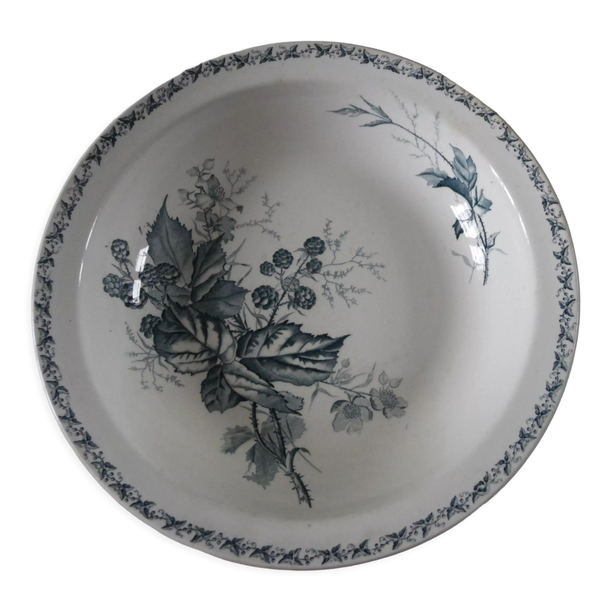 Hollow ceramic dish from badonviller tf model mure