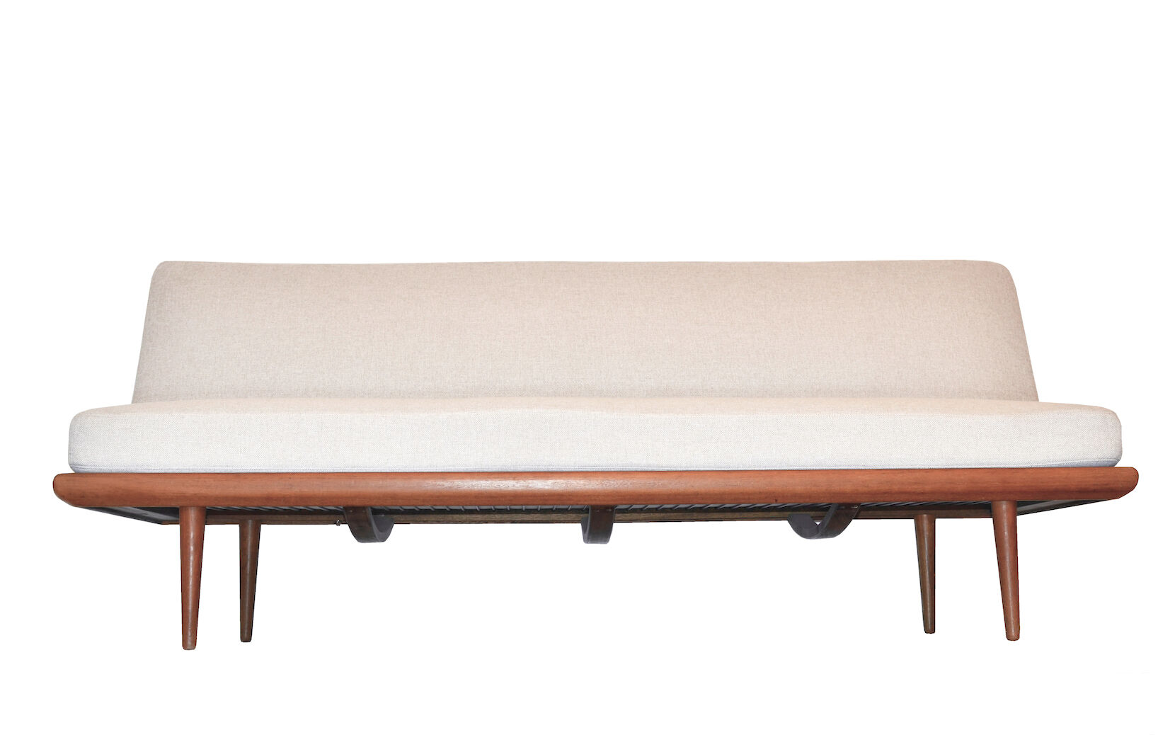 Méridienne en teck danois par Peter Hvidt & Orla Mølgaard-Nielsen pour France & Søn années 1960