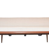 Méridienne en teck danois par Peter Hvidt & Orla Mølgaard-Nielsen pour France & Søn années 1960