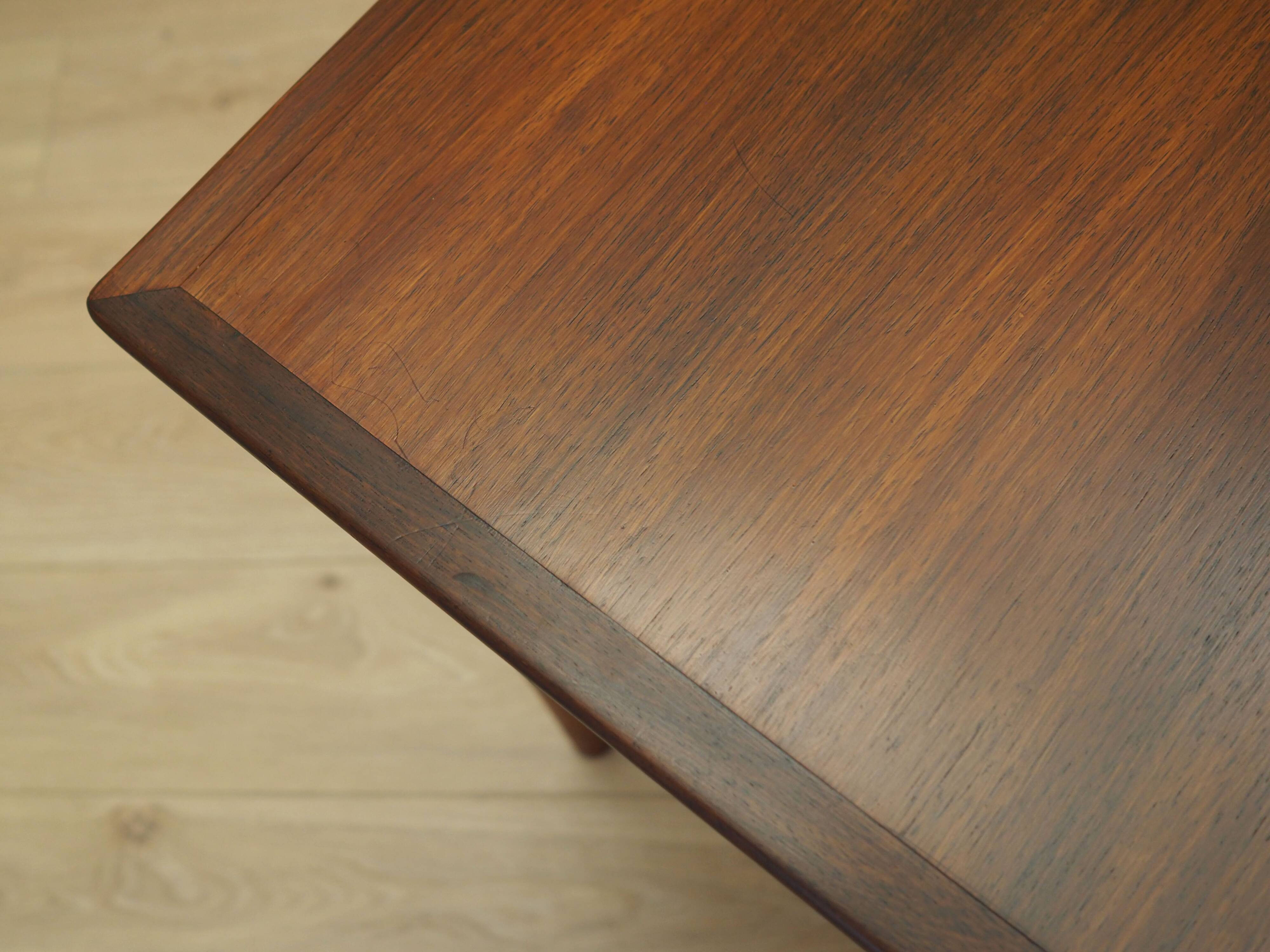 Rosewood table, Danish design, 1970s, production: Denmark