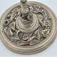 Paire d'anciens bougeoirs bronze doré