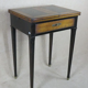 Modern style writing table, the top opening to 2 side shelves