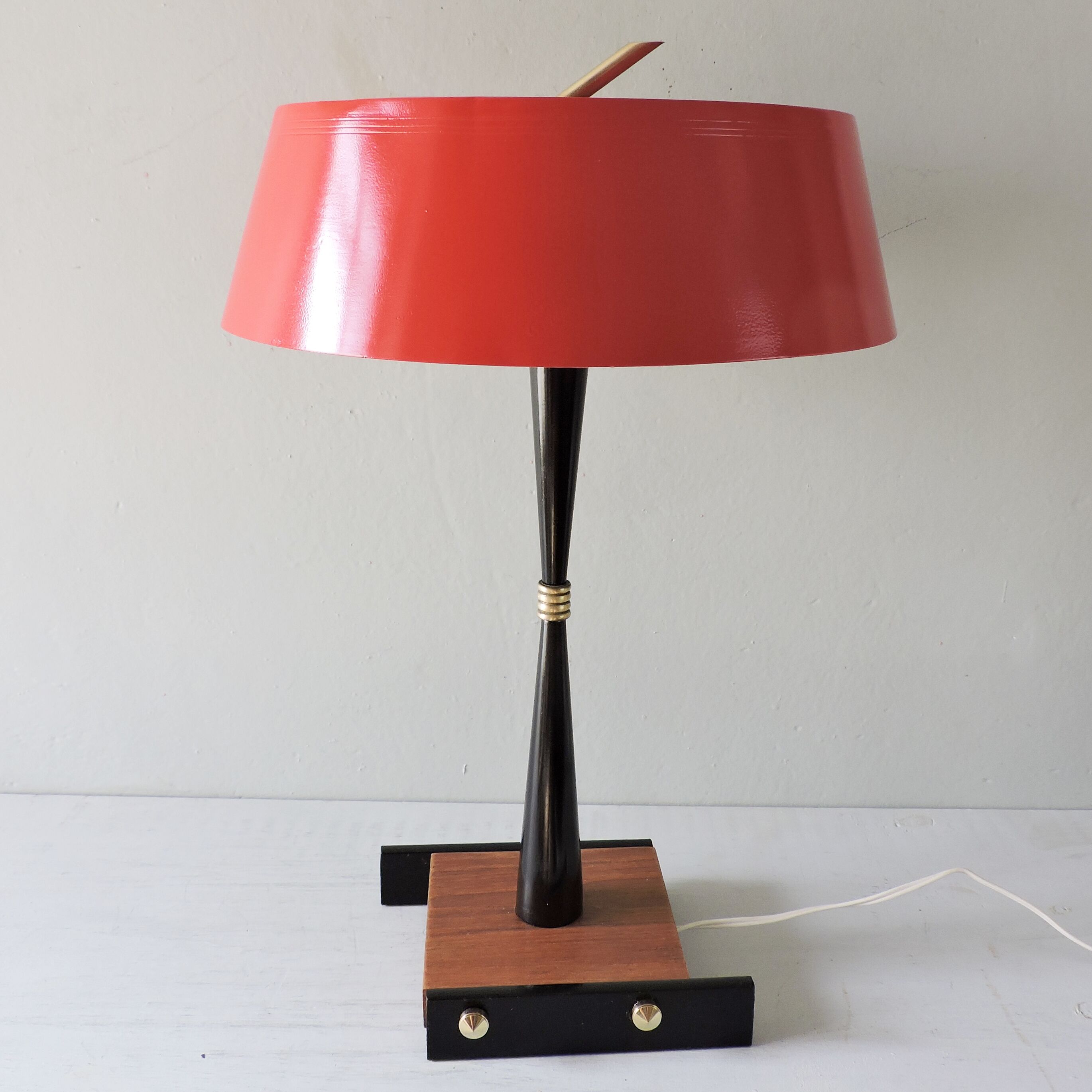 Lampe vintage Oscar Torlasco Italie années 50