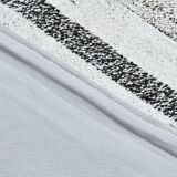 8x10 Contemporary White & Gray Solid Kilim Rug, 258x309Cm