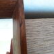 Scandinavian teak mirror