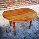 Table ronde à volet de style Louis Philippe