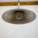 Scandinavian tulip suspension brushed steel space age