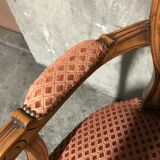 Pair of convertibles Louis XVI armchairs