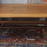 Metamorphic dining / coffee table in teak by Kai Kristiansen, Denmark 1960s