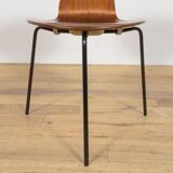 Ant Chair Model 3101 in Teak by Arne Jacobsen for Fritz Hansen, Denmark.