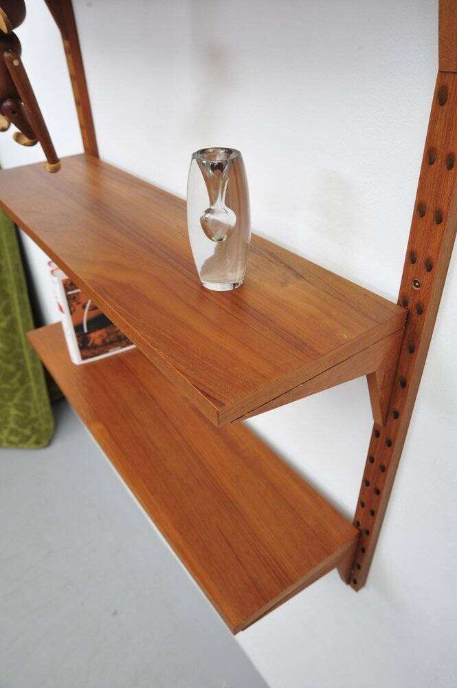 Vintage Royal System shelf in teak by Poul Cadovius, 1950