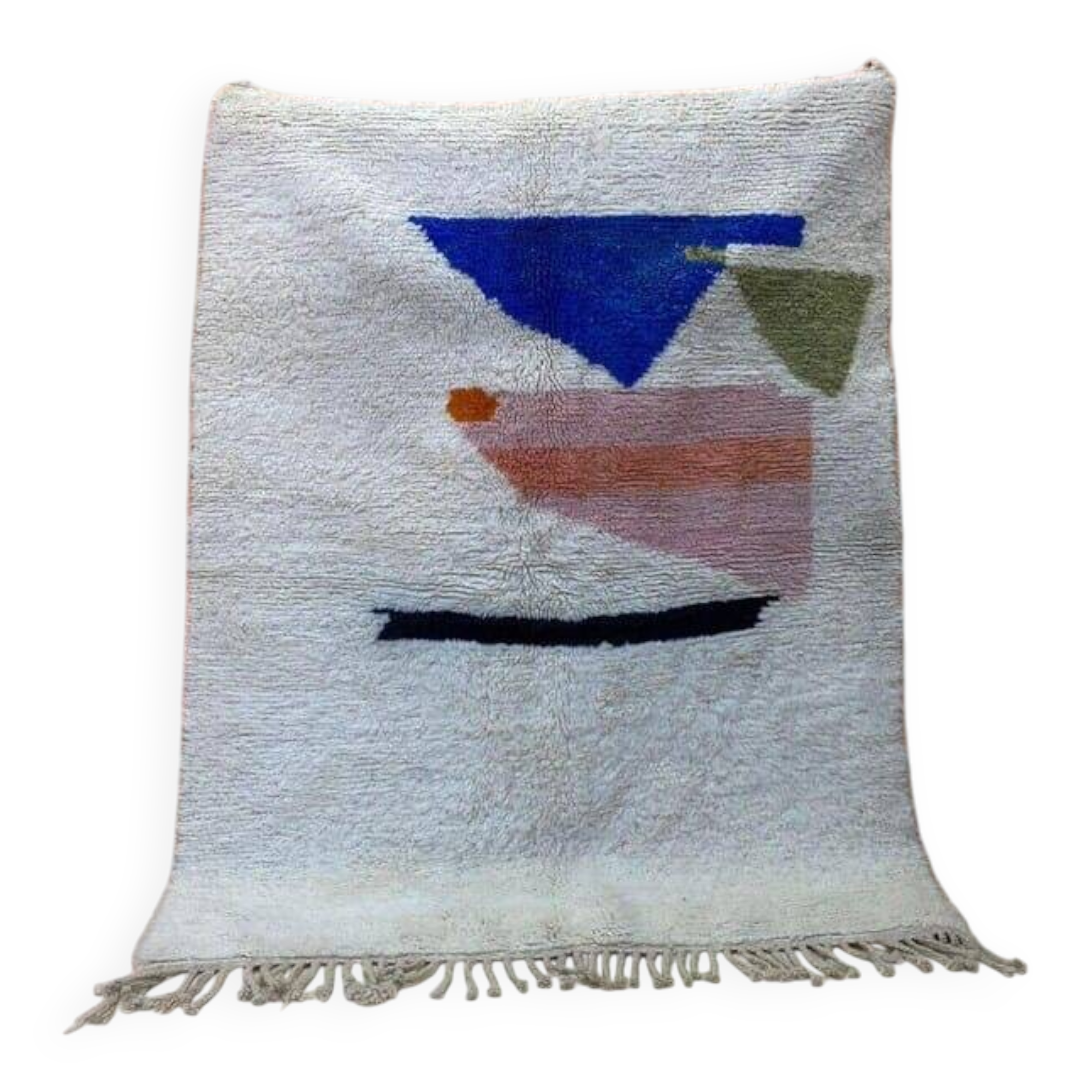 Berber wool rug for your space size 2/3 m.