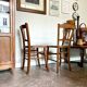 2 chaises bistrot en bois clair