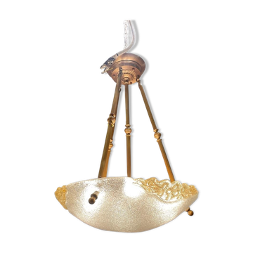 Murano glass light pendant, 1970s
