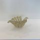 Murano Barovier 'Zebrati' Decor Glass Shell Bowl Hollywood Regency, 1960s