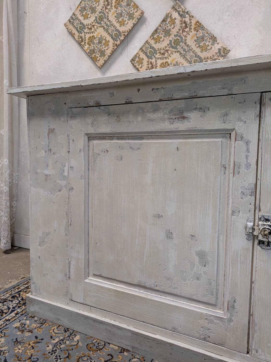 Large patinated buffet