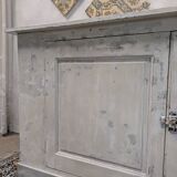 Large patinated buffet