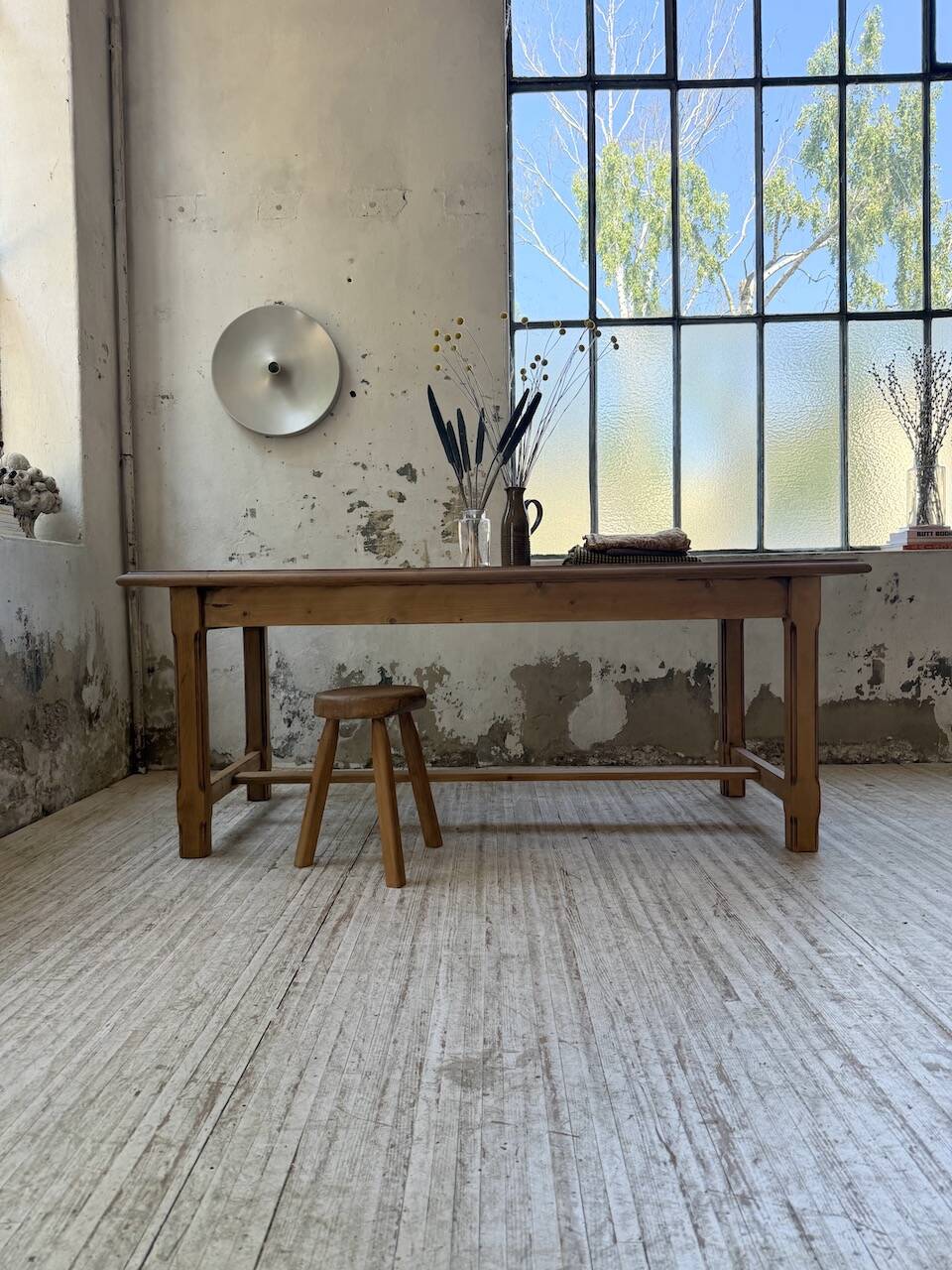 190 cm pine farmhouse table