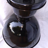 industrial luminaire ("bowl") large size enamelled sheet exceptional condition