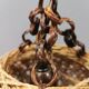 Rattan ball lamp