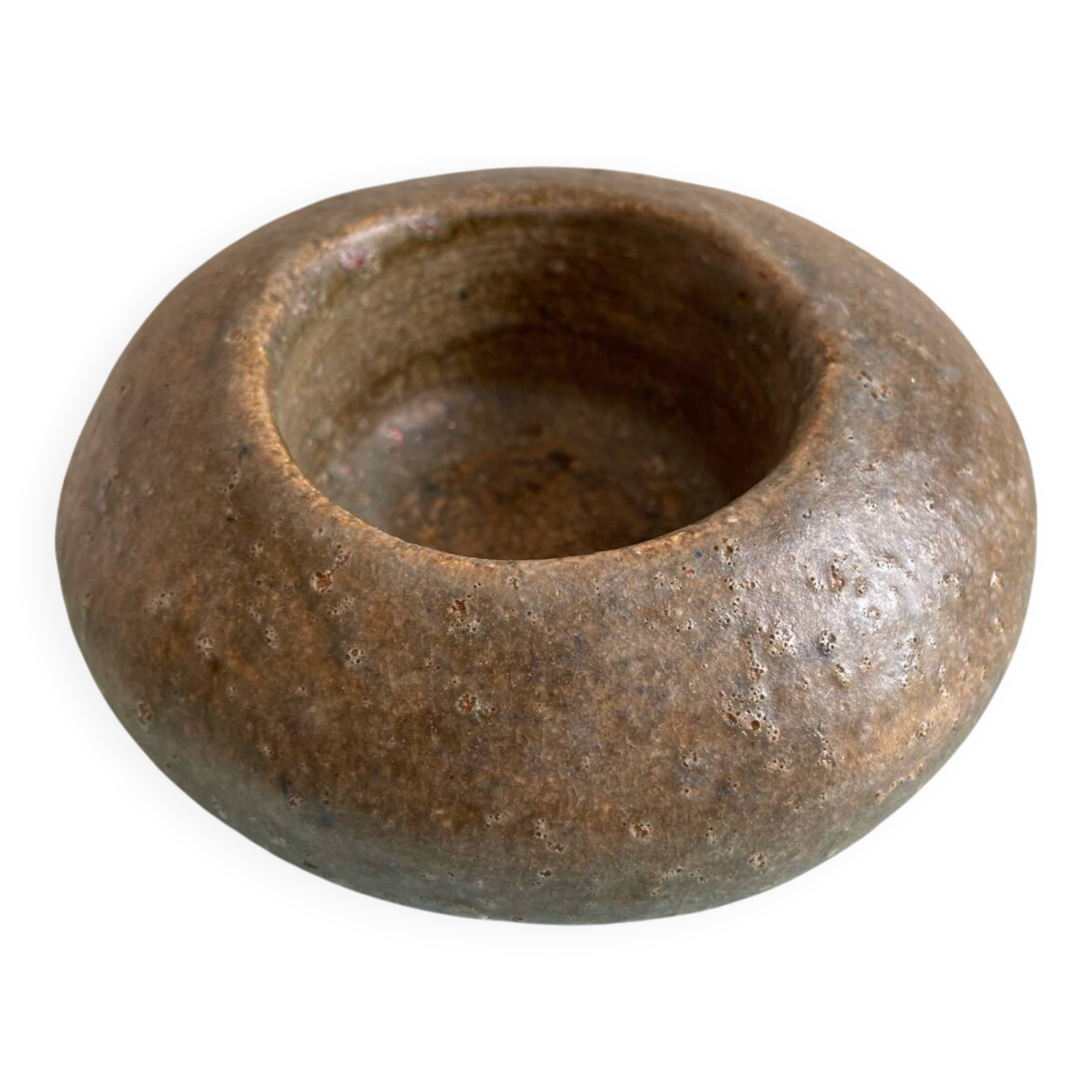 Ceramic sculpture pocket emptier by Gérald Olivier