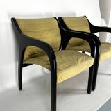 Mid-Century pair of Vivalda lounge chairs by Claudio Salocchi for Sormani. 1960s