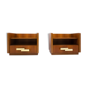 Paire de tables de chevet