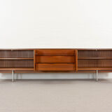 Minimalistic mid century sideboard in rosewood