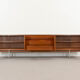 Enfilade minimaliste mid century en palissandre
