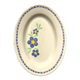 Oval flat flowers