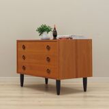 Teak chest of drawers, Danish design, 1970s, production: Denmark