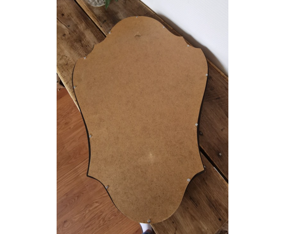 Wooden mirror 60x40cm