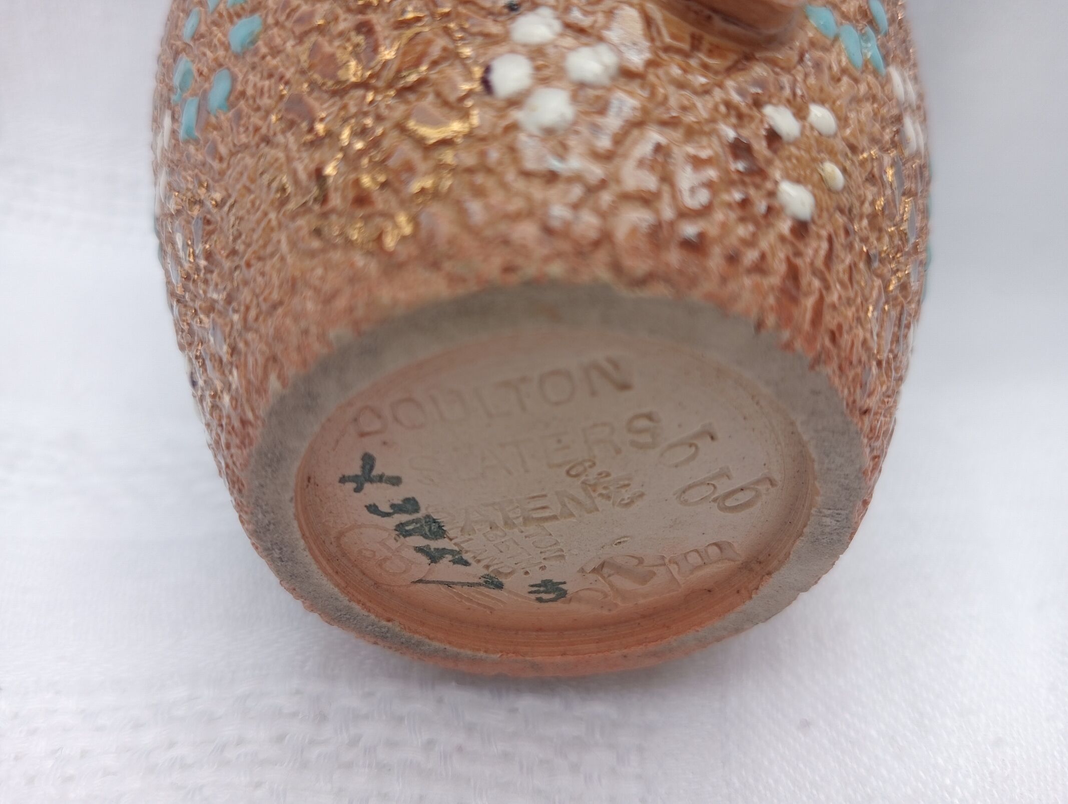 Doulton Slater's Teapot and Creamer