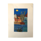 Figurative Collage Landscape