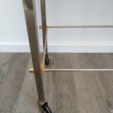 Black & gold side table