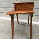 Pretty vintage compass-footbedside table from the 1960s